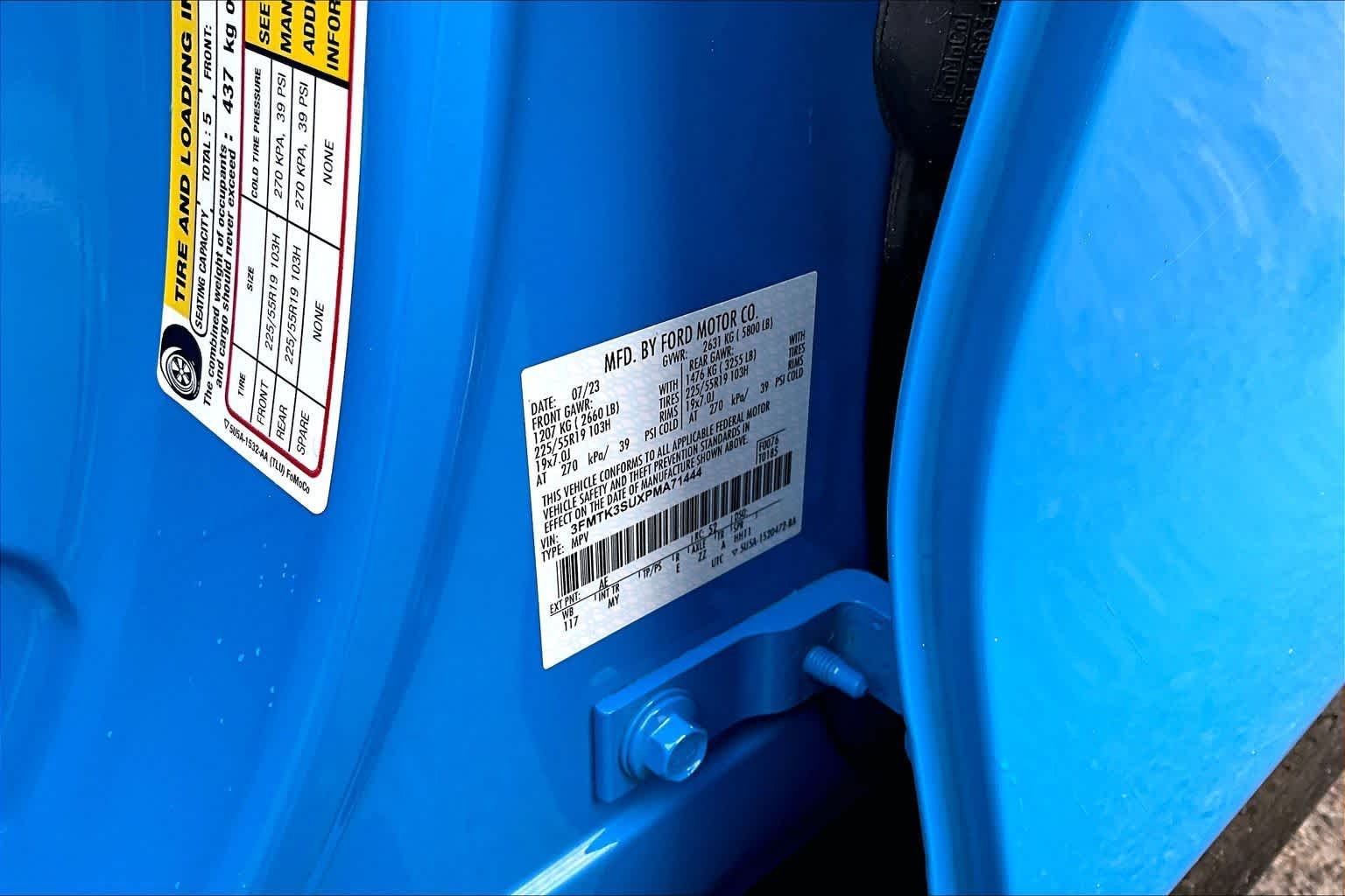 Certified Used 2023 Grabber Blue Ford Premium image 33