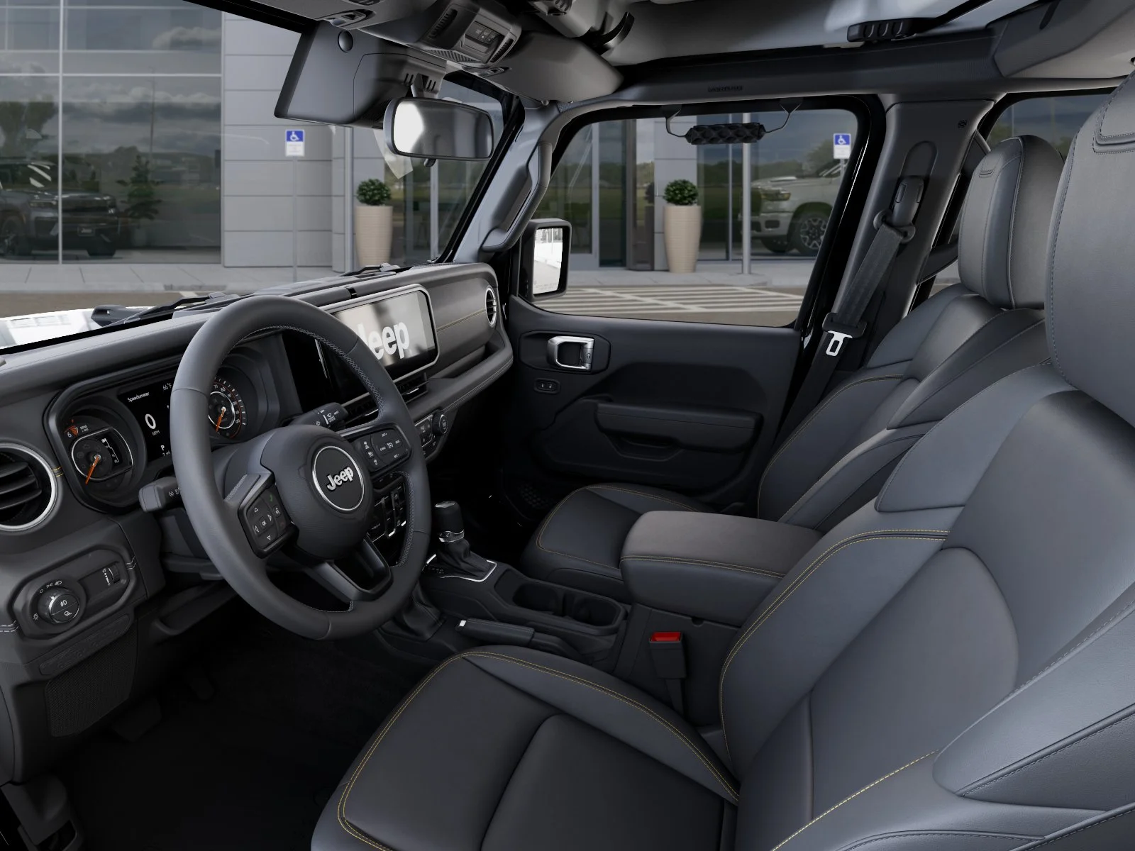 New 2026 Black Clear-Coat Exterior Paint Jeep Texas Trail image 22
