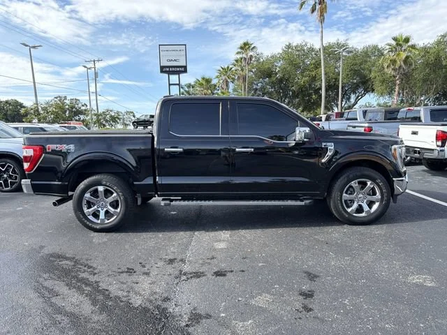Used 2021 Black Ford LARIAT image 3