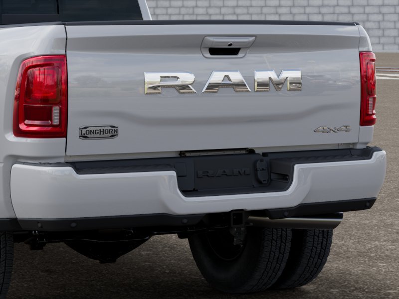 New 2026 Bright White Clear-Coat Exterior Paint RAM Longhorn Dually image 39