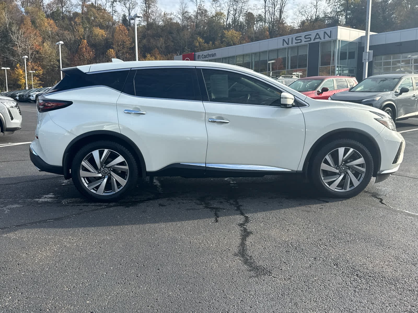 Used 2021 Pearl White Tricoat Nissan SL image 6