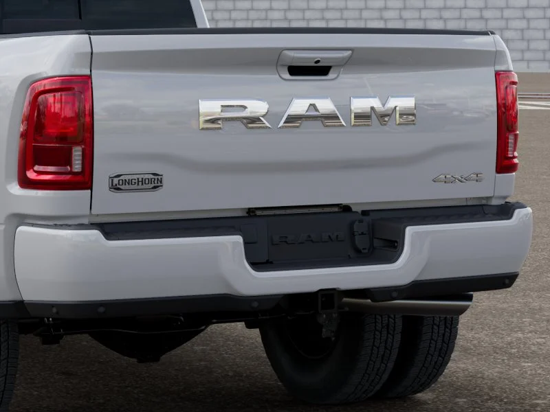 New 2026 Bright White Clear-Coat Exterior Paint RAM Longhorn Dually image 39