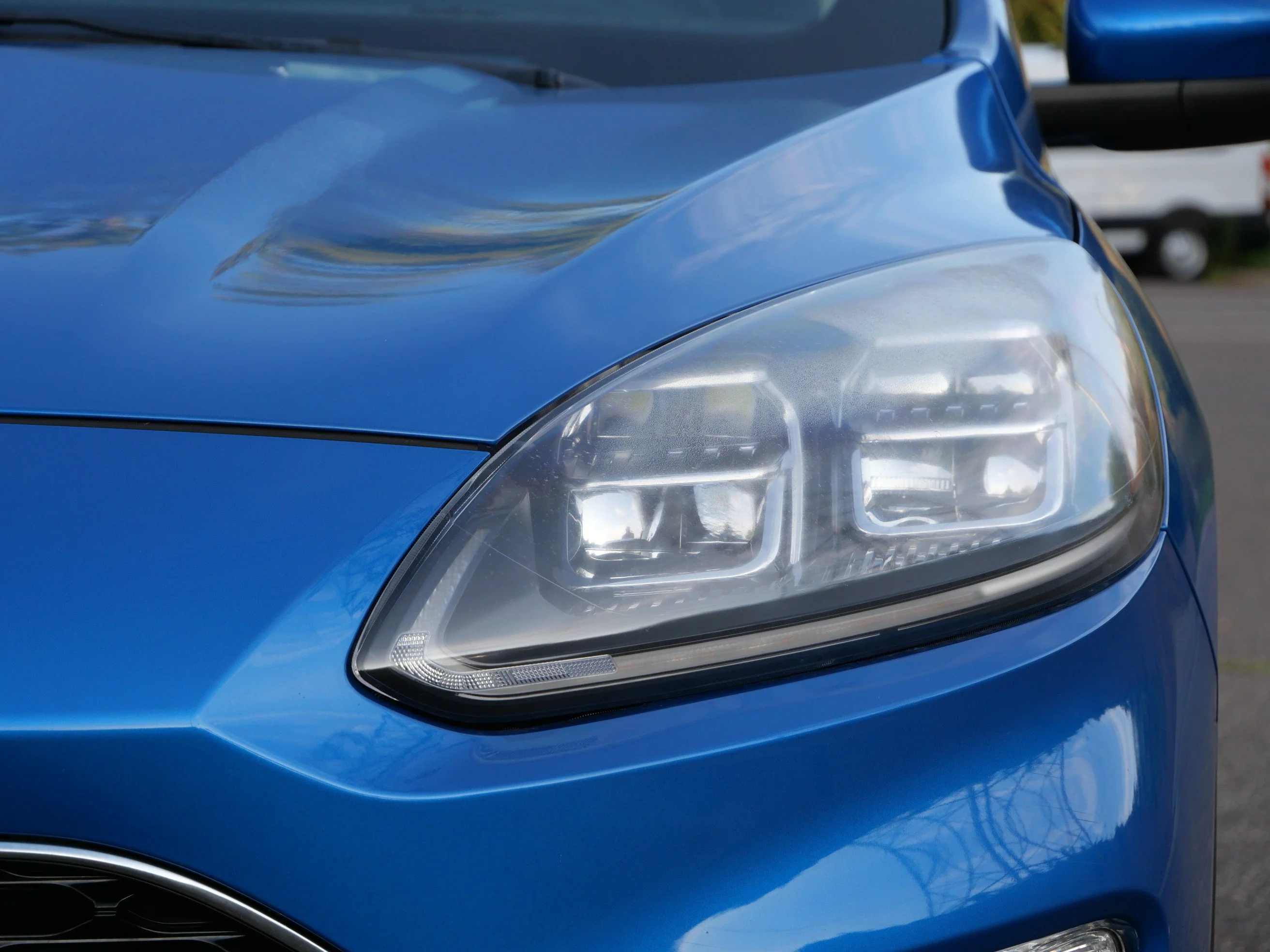 Certified Used 2020 Velocity Blue Metallic Ford Titanium image 9
