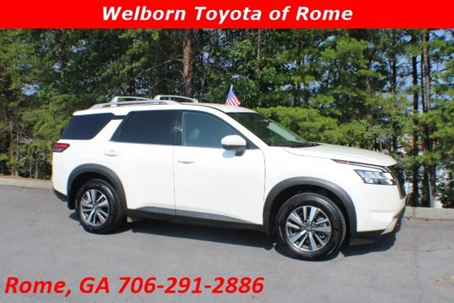 Used 2024 Pearl White Tricoat Nissan SL image 1