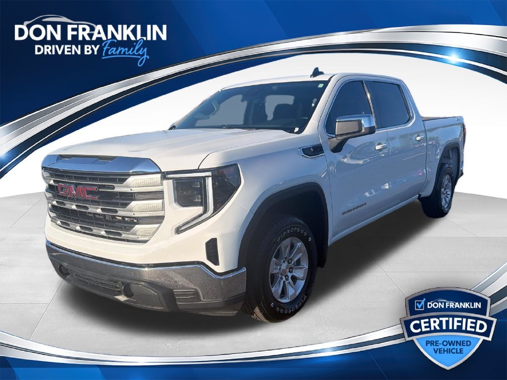Certified Used 2024 White GMC SLE image 1