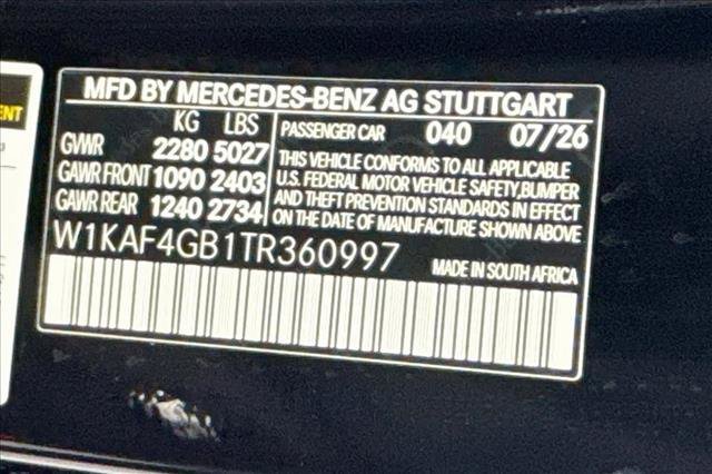 New 2026 Black Mercedes-Benz C 300 image 60