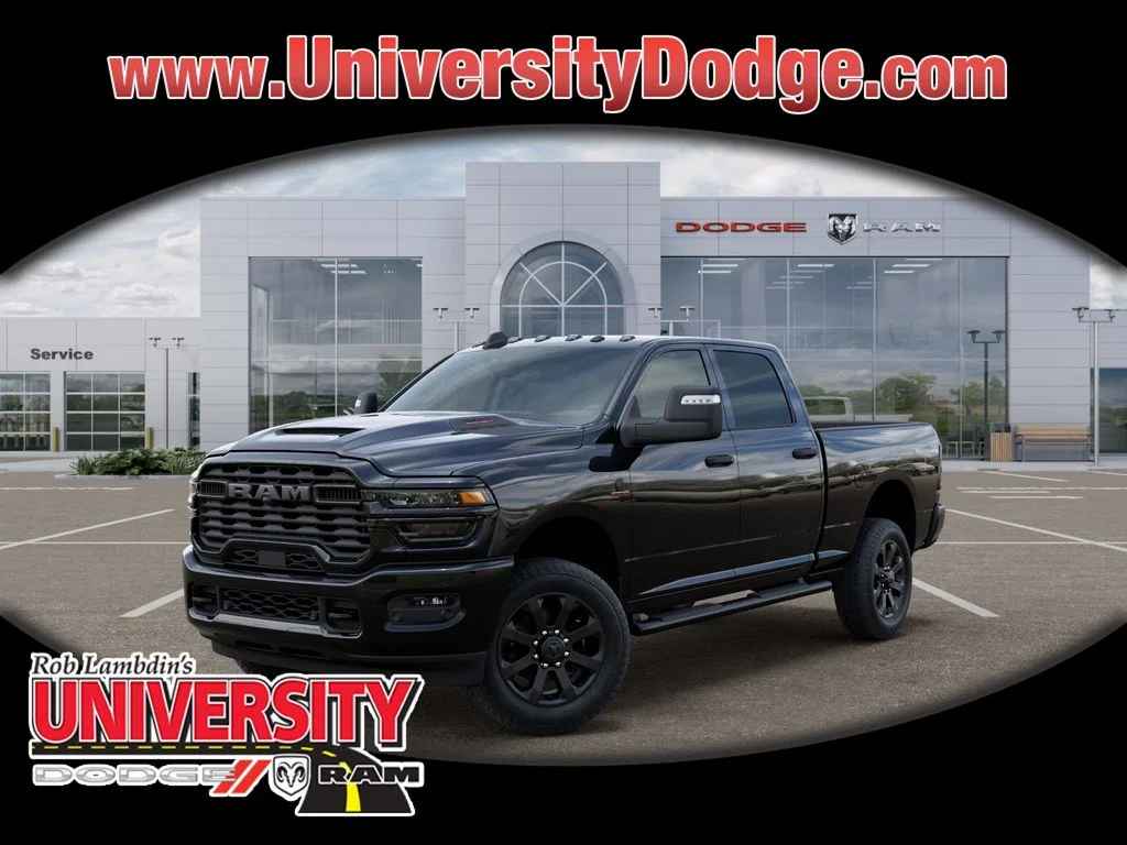 New 2026 Diamond Black Crystal Pearl-Coat Exterior Paint RAM Black Express image 1