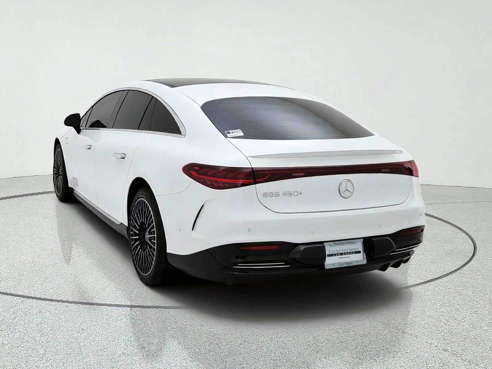 Certified Used 2024 Polar White Mercedes-Benz EQS 450+ image 11