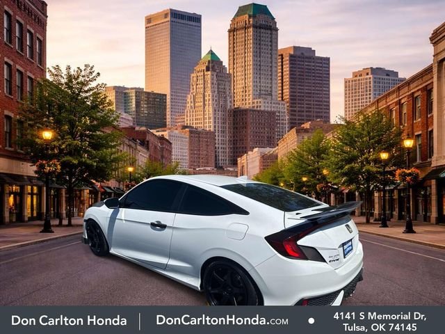 Used 2020 Platinum White Pearl Honda Si image 6