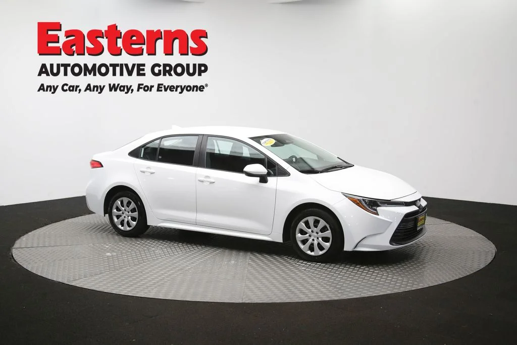 Used 2024 White Toyota LE image 46
