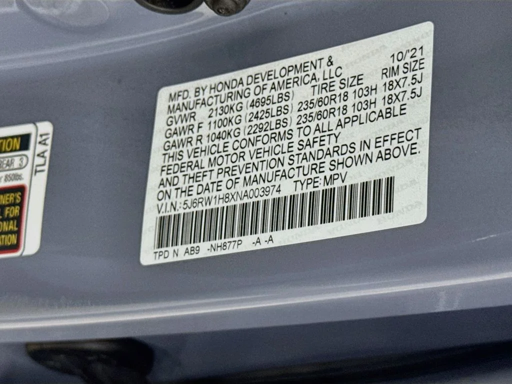Used 2022 Gray Honda EX-L image 32