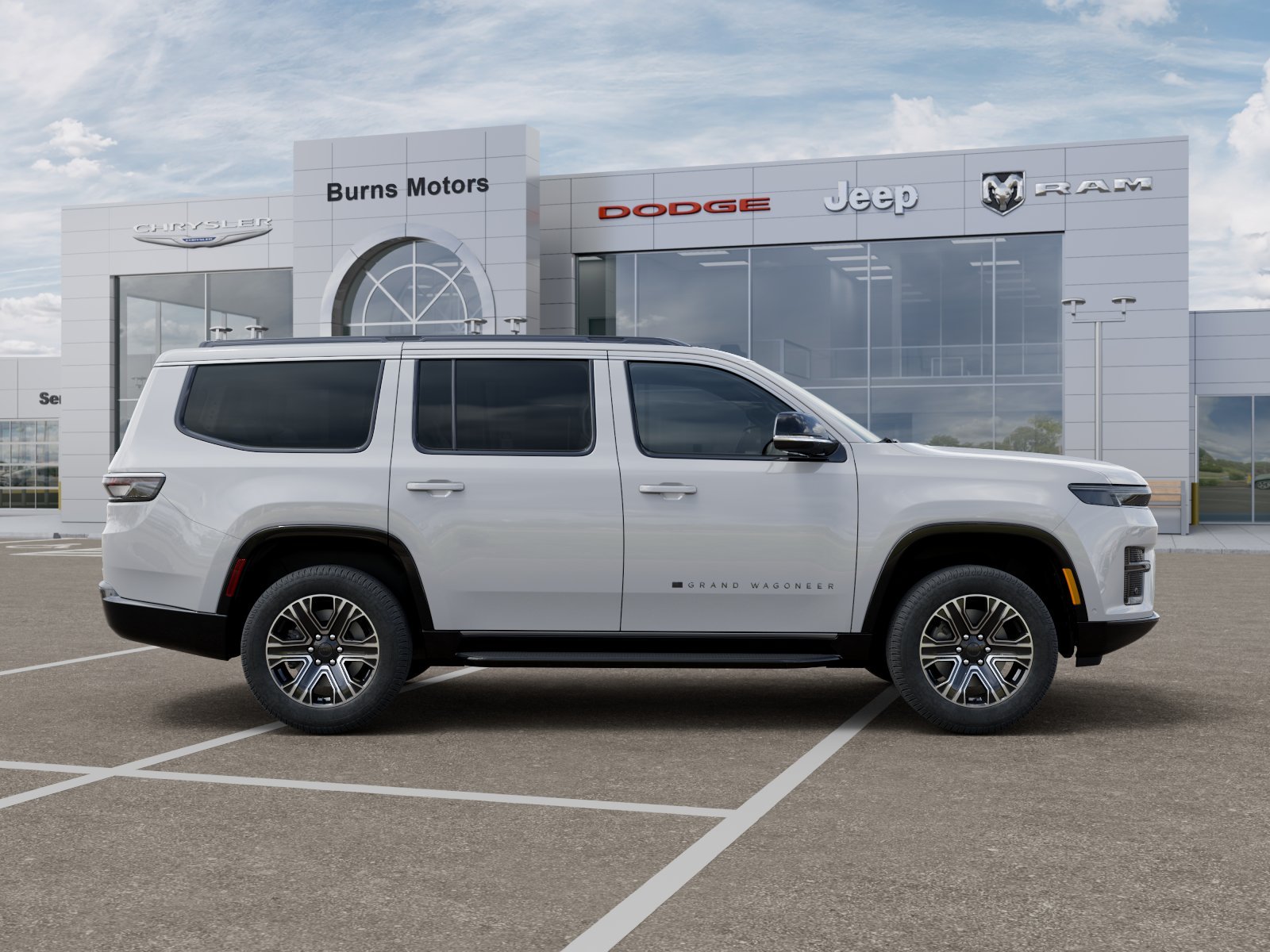 New 2026 Bright White Clear-Coat Exterior Paint Jeep 4x2 image 47