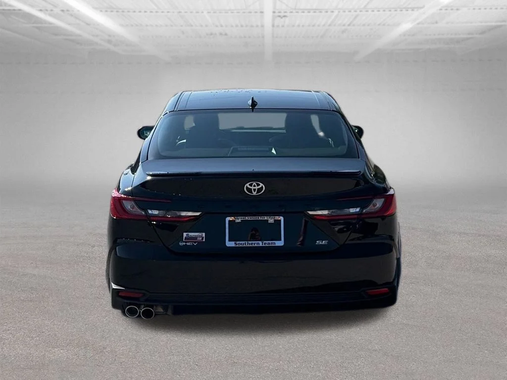 Used 2025 Black Toyota SE image 5
