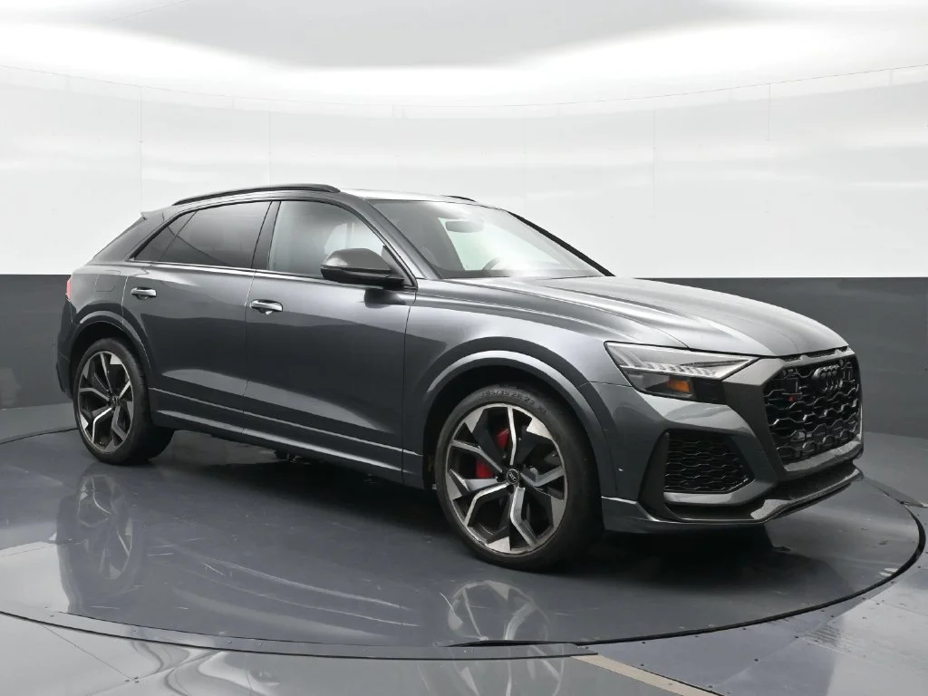 Used 2021 Gray Audi 4.0T image 4