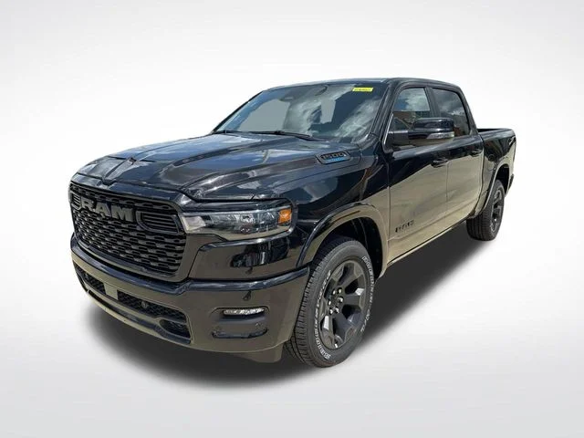 New 2026 Diamond Black Crystal Pearl-Coat Exterior Paint RAM Big Horn/Lone Star image 3