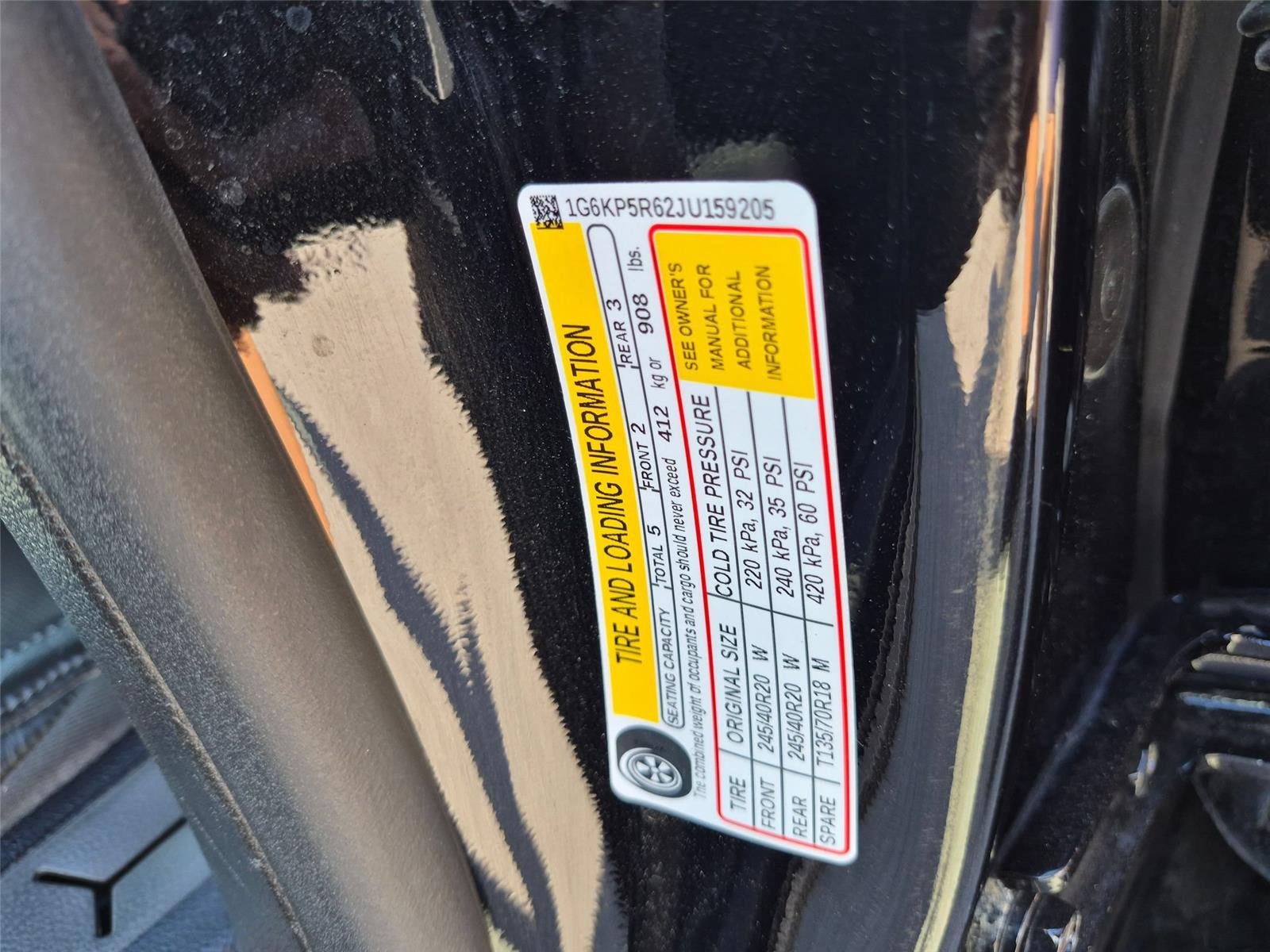 Used 2018 Stellar Black Metallic Cadillac Platinum AWD image 14