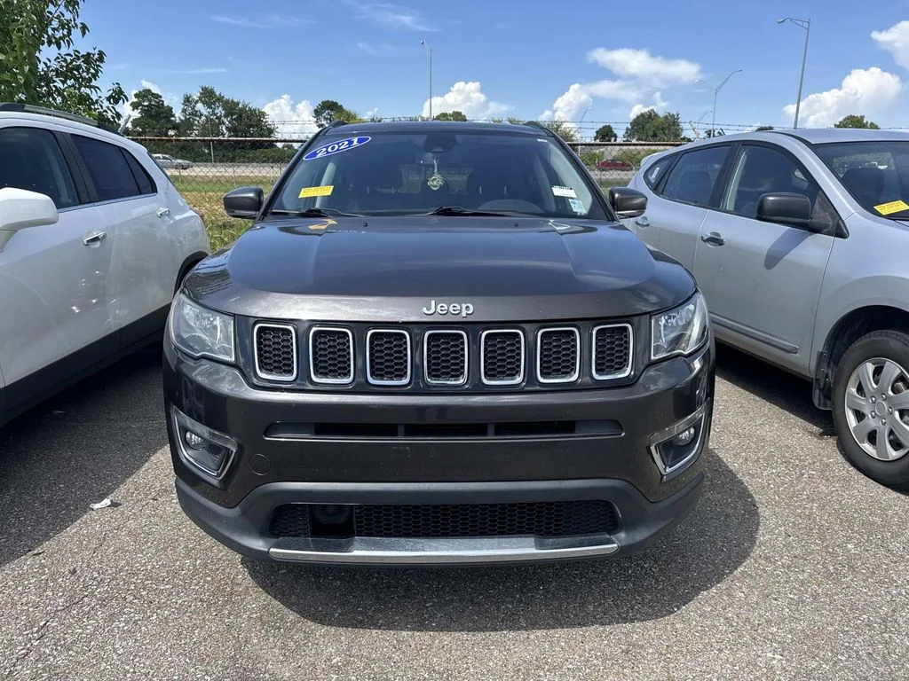 Certified Used 2021 Gray Jeep Limited image 2