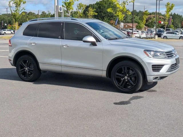 Used 2017 Volkswagen Touareg Wolfsburg Edition with VIN WVGRF7BP0HD004848 for sale in Bogart, GA
