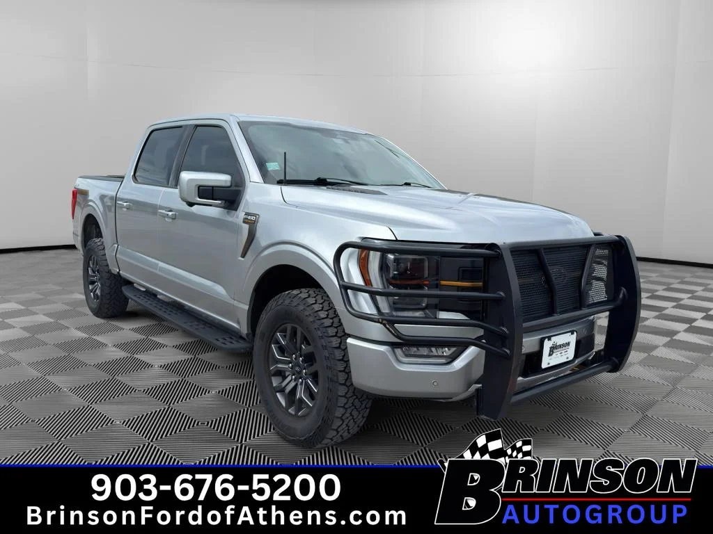 Used 2023 Iconic Silver Metallic Ford Tremor image 3