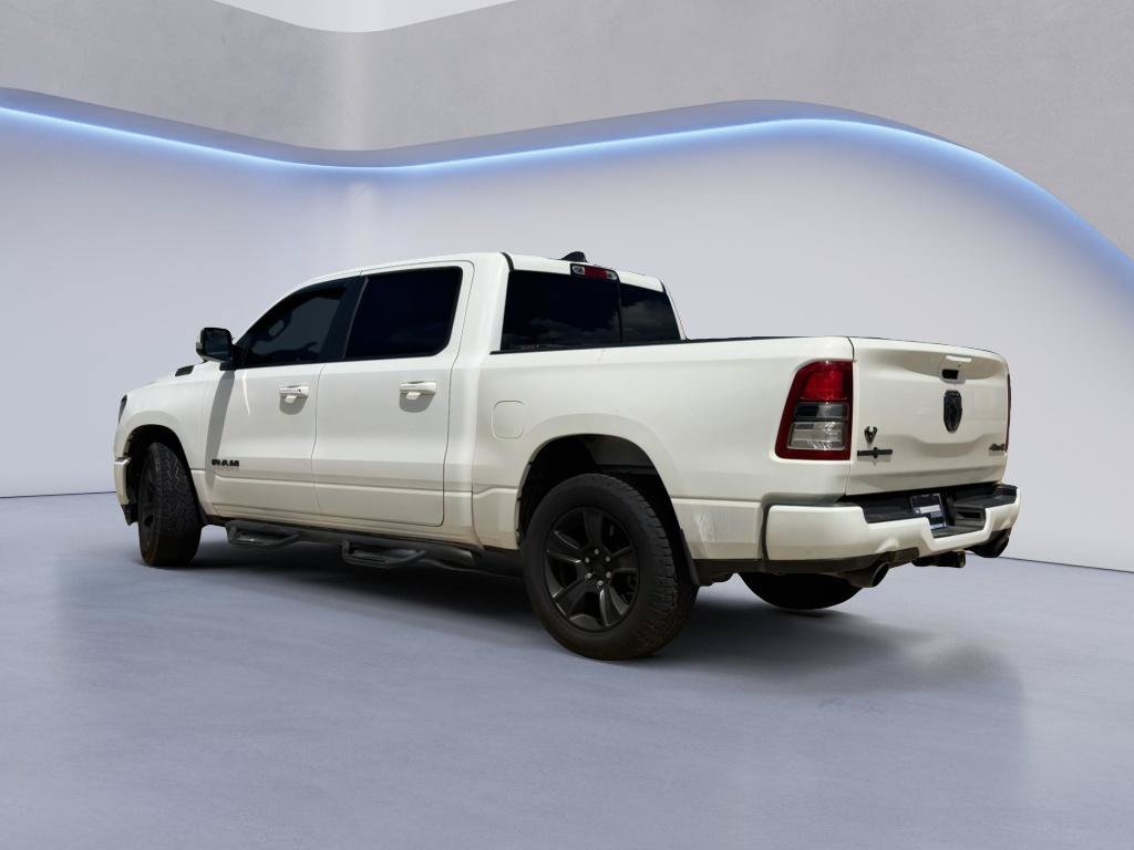 Used 2019 Ivory White Tri-Coat Pearlcoat Ram Longhorn image 3