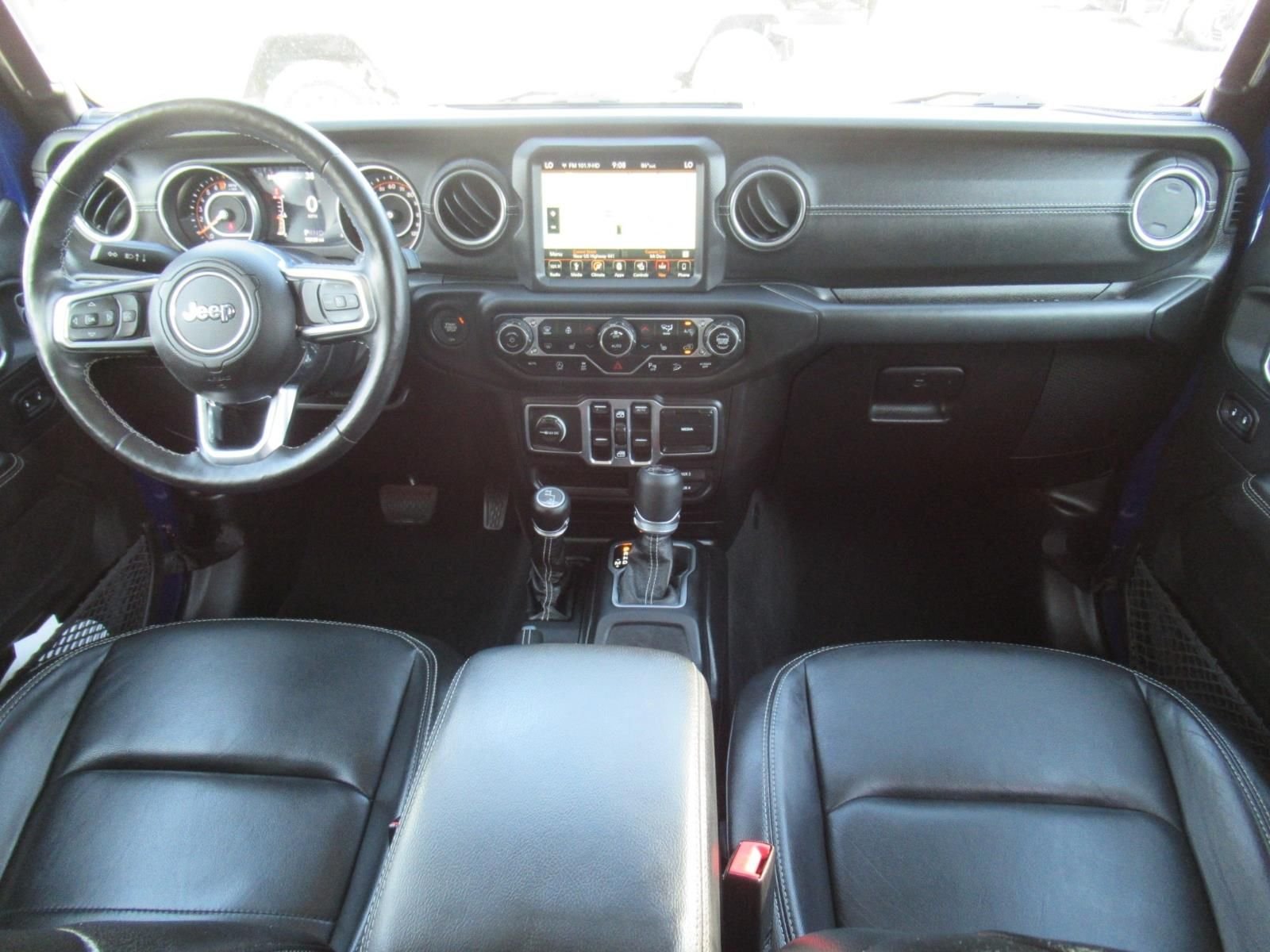 Used 2018 Blue Jeep Unlimited Sahara image 13
