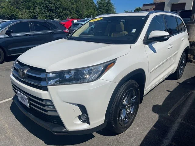 Used 2019 White Toyota Limited Platinum image 1