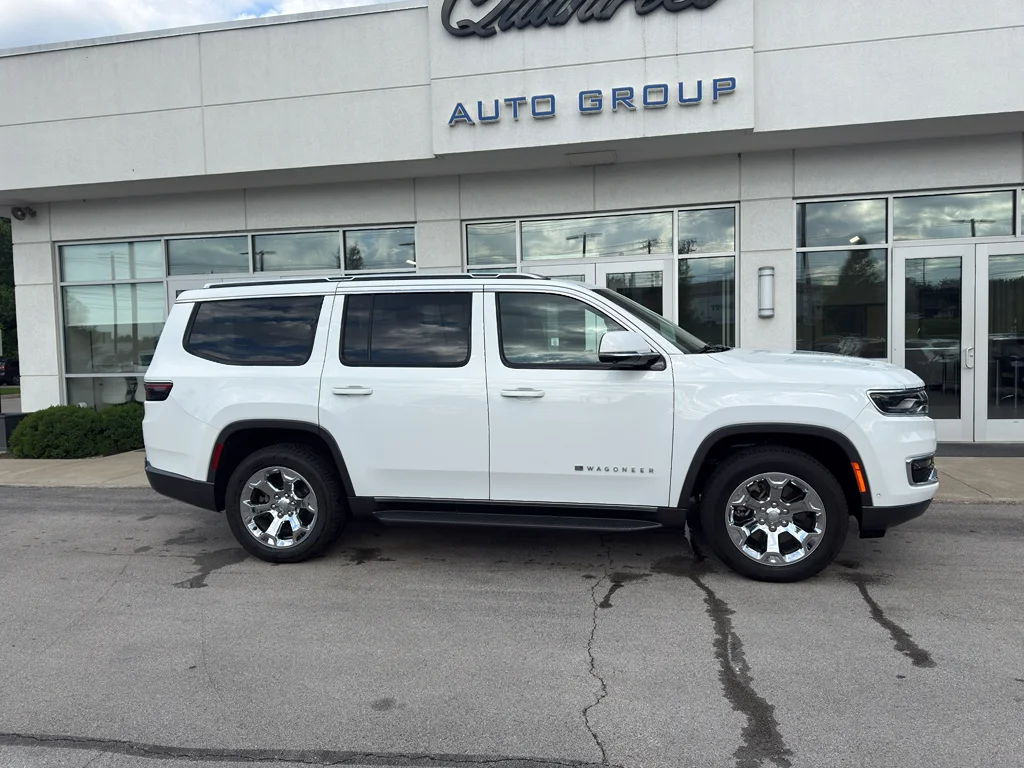Used 2022 Bright White Clearcoat Jeep Series I image 2
