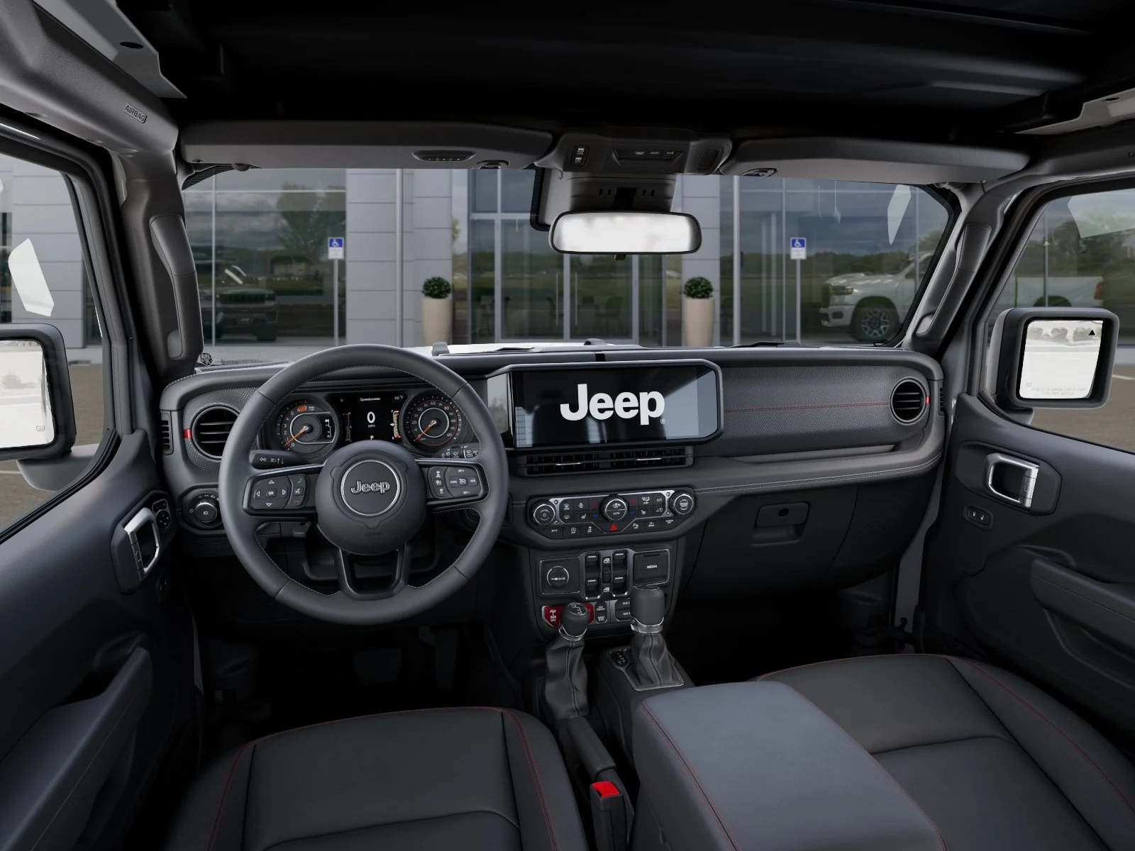New 2027 Bright White Clear-Coat Paint Jeep Rubicon image 40