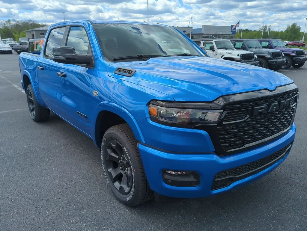 New 2026 Hydro Blue Pearl-Coat Exterior Paint RAM Big Horn/Lone Star image 1