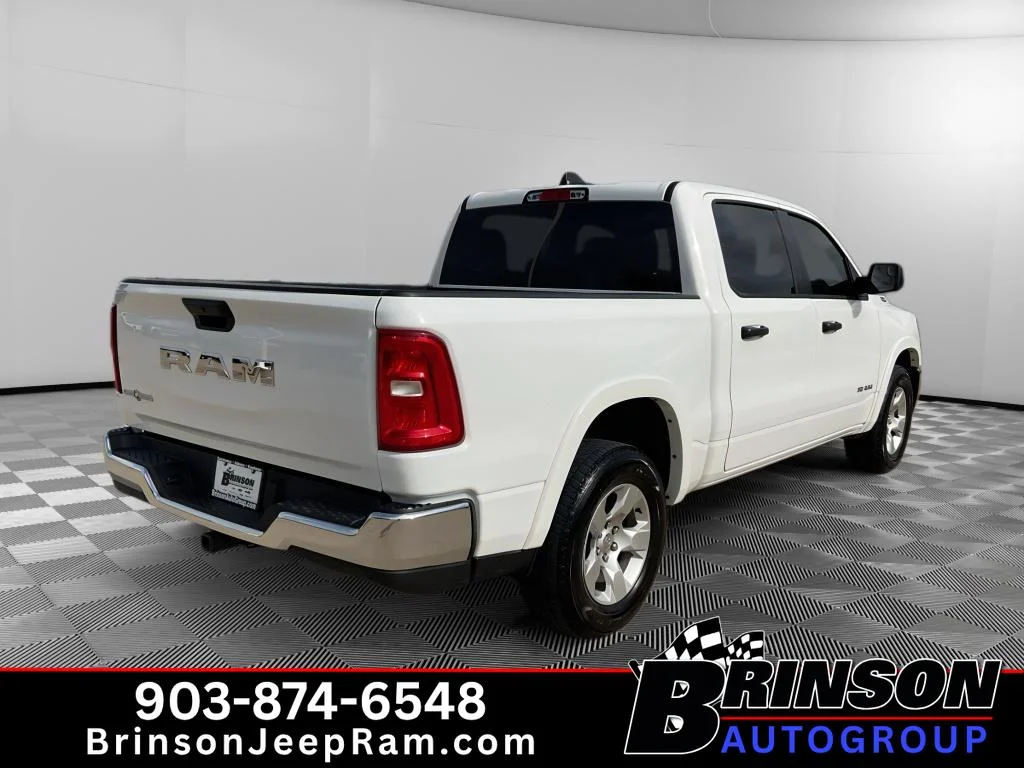 Used 2025 Bright White Clearcoat Ram Lone Star image 6