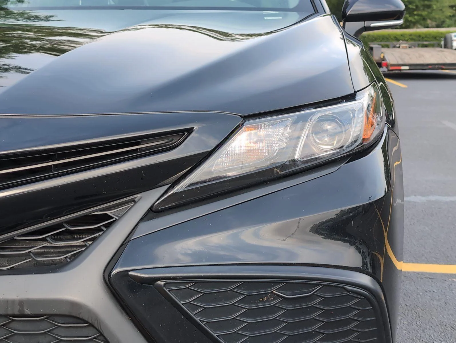 Used 2024 Midnight Black Metallic Toyota SE image 12
