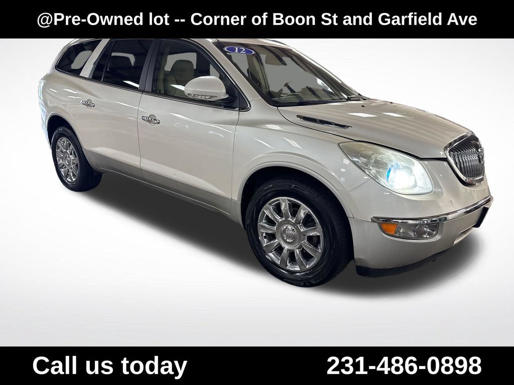 Used 2012 White Diamond Tricoat Buick Leather image 7