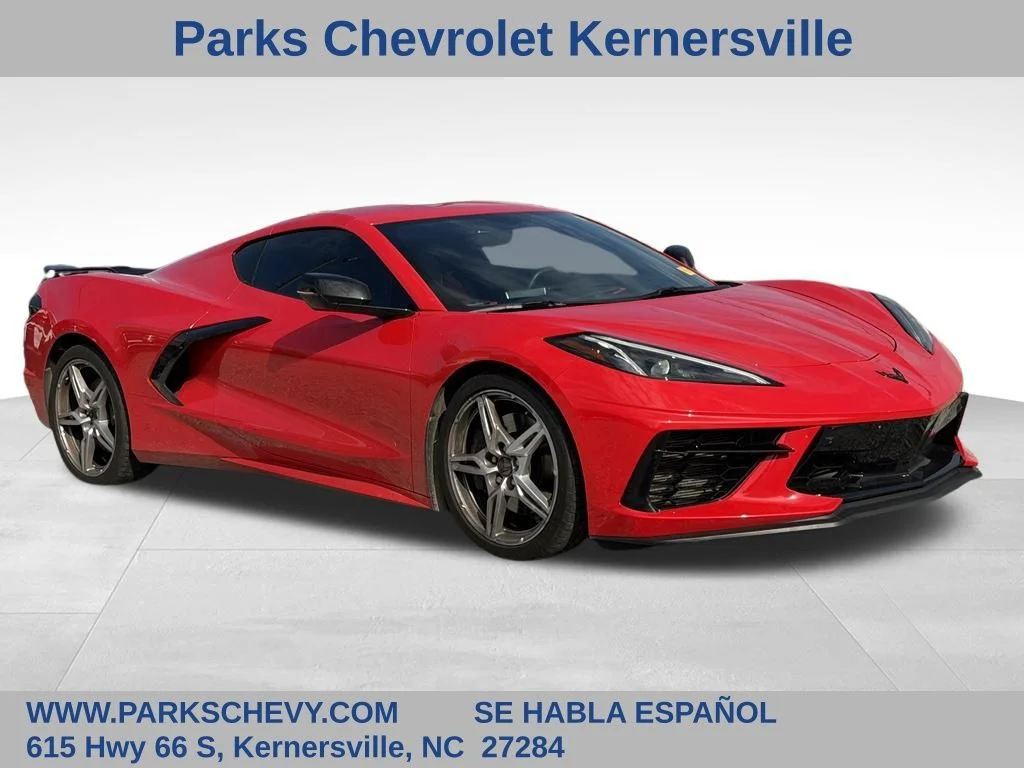 Used 2022 Red Chevrolet Stingray image 1