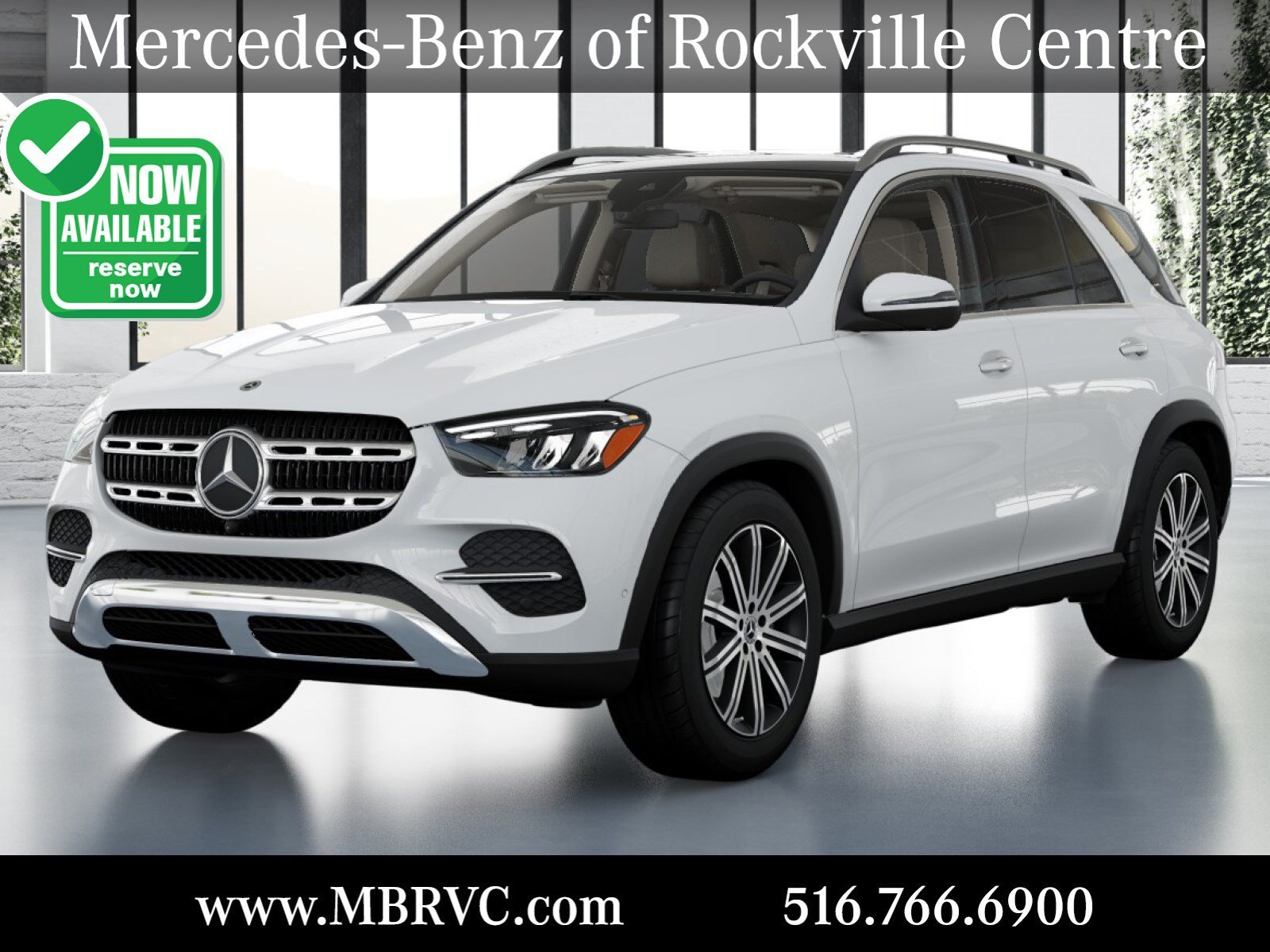 New 2026 Polar White Mercedes-Benz GLE 350 image 1