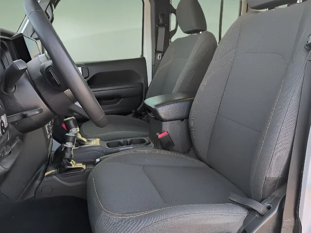 Used 2025 Bright White Clearcoat Jeep Sport S image 10