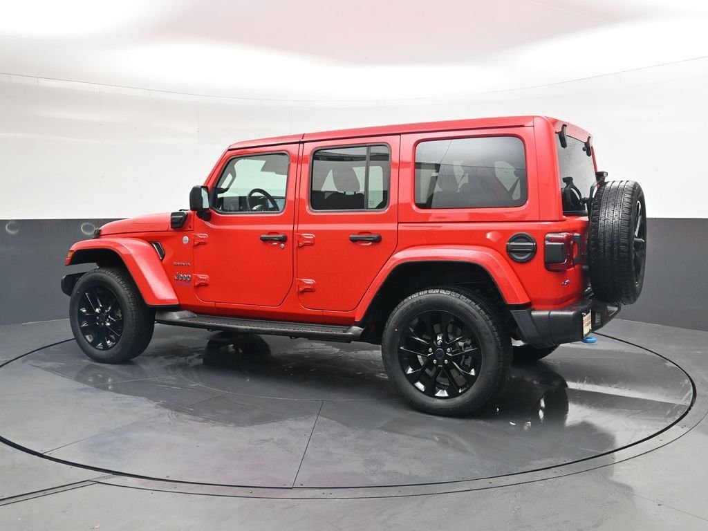 Used 2024 Red Jeep Sahara 4xe image 12