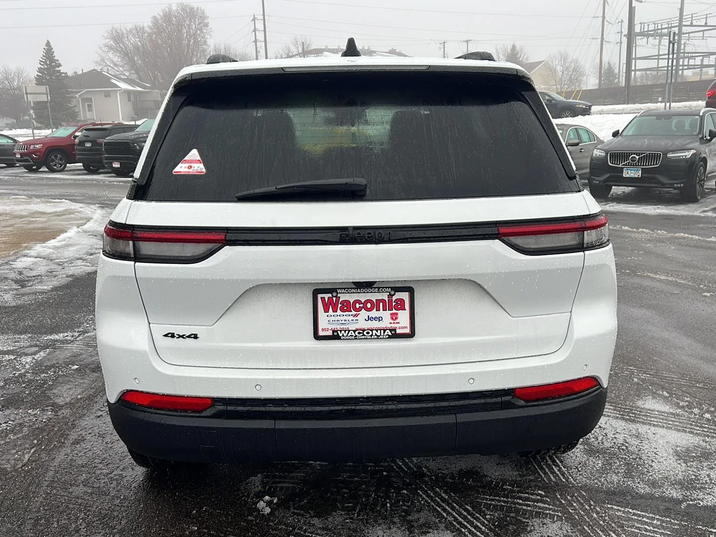 New 2025 Bright White Clearcoat Jeep Altitude X image 6