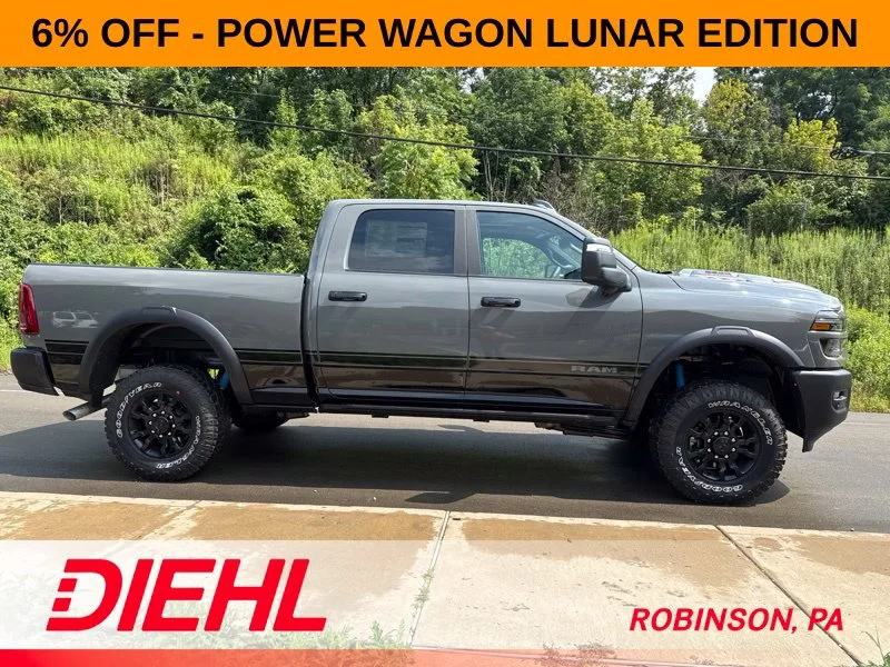 New 2026 Ceramic Gray Clear-Coat Exterior Paint RAM Power Wagon image 8