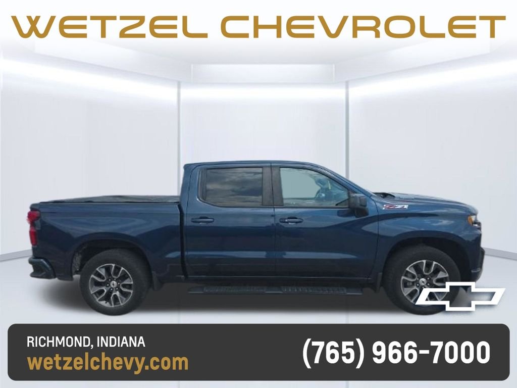 Used 2021 Blue Chevrolet RST image 1