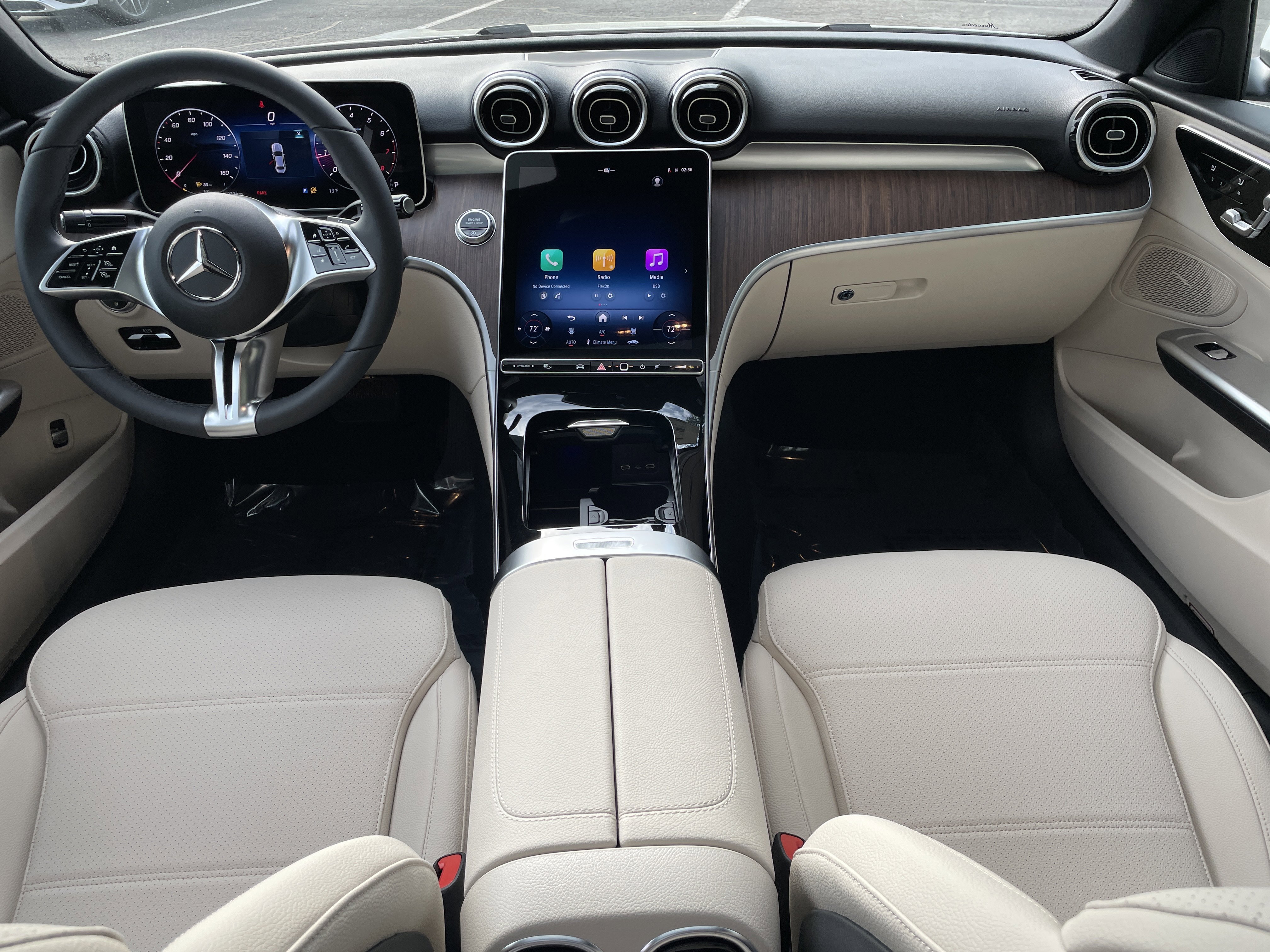 New 2026 Polar White Mercedes-Benz C 300 Sedan image 24