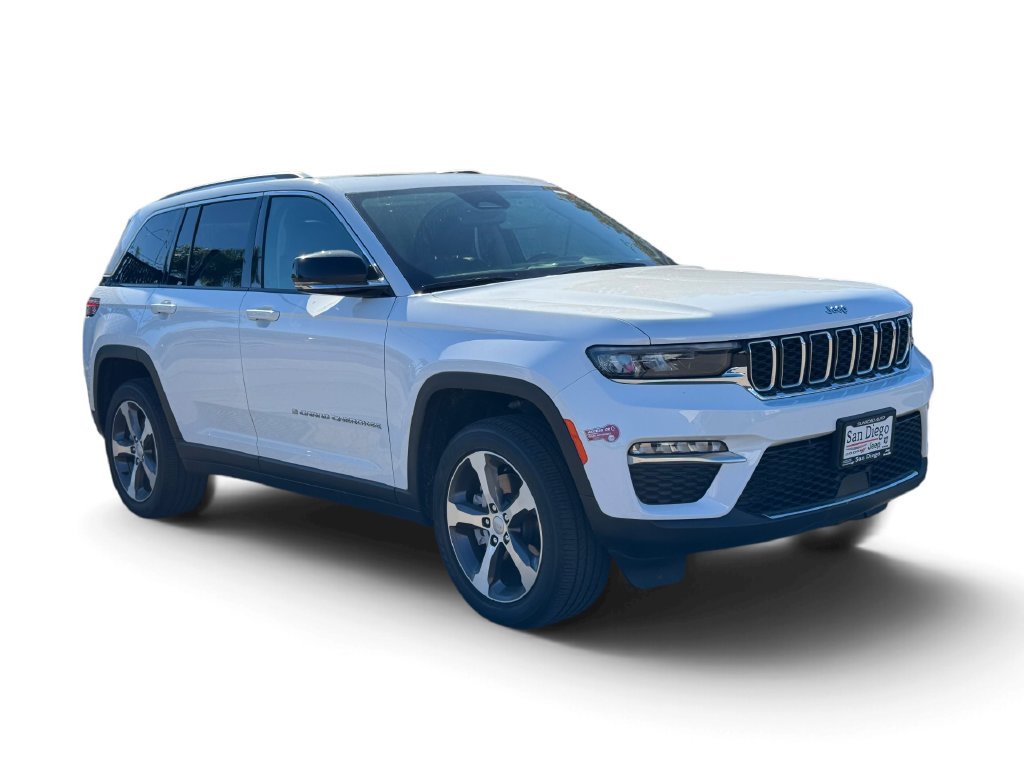 Used 2023 Bright White Clearcoat Jeep 4xe image 9