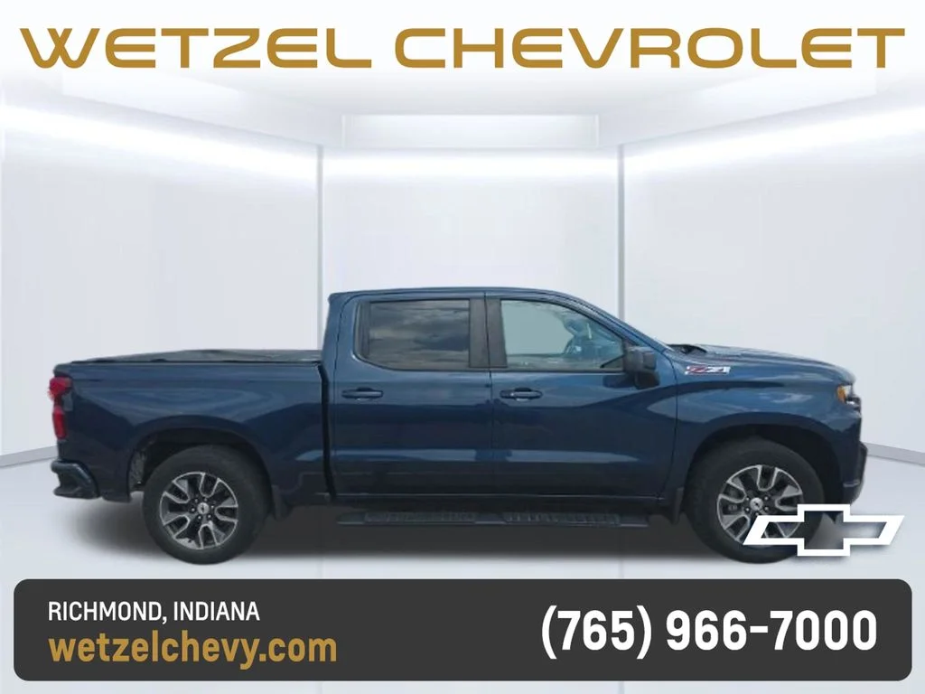 Used 2021 Blue Chevrolet RST image 1