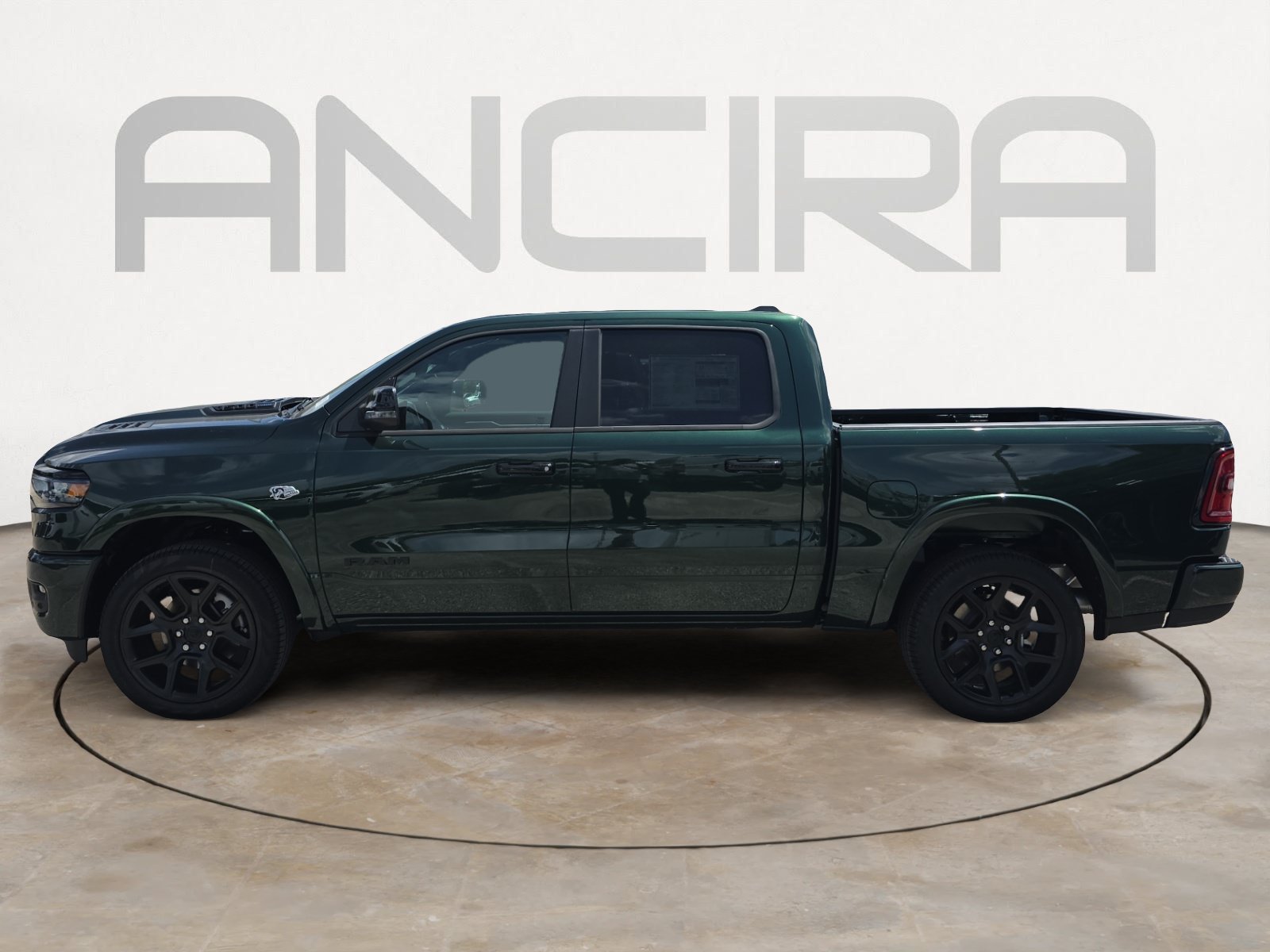 New 2026 Serrano Green Metallic RAM Laramie image 7