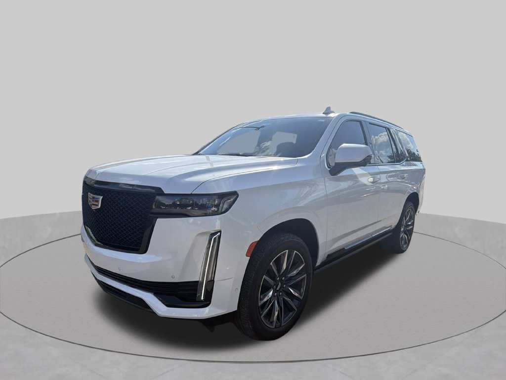 Used 2023 Crystal White Tricoat Cadillac Sport Platinum image 10