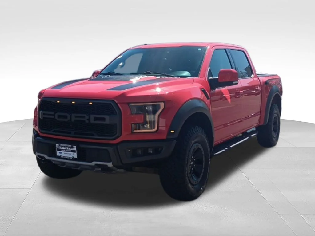 Used 2018 Race Red Ford Raptor image 3