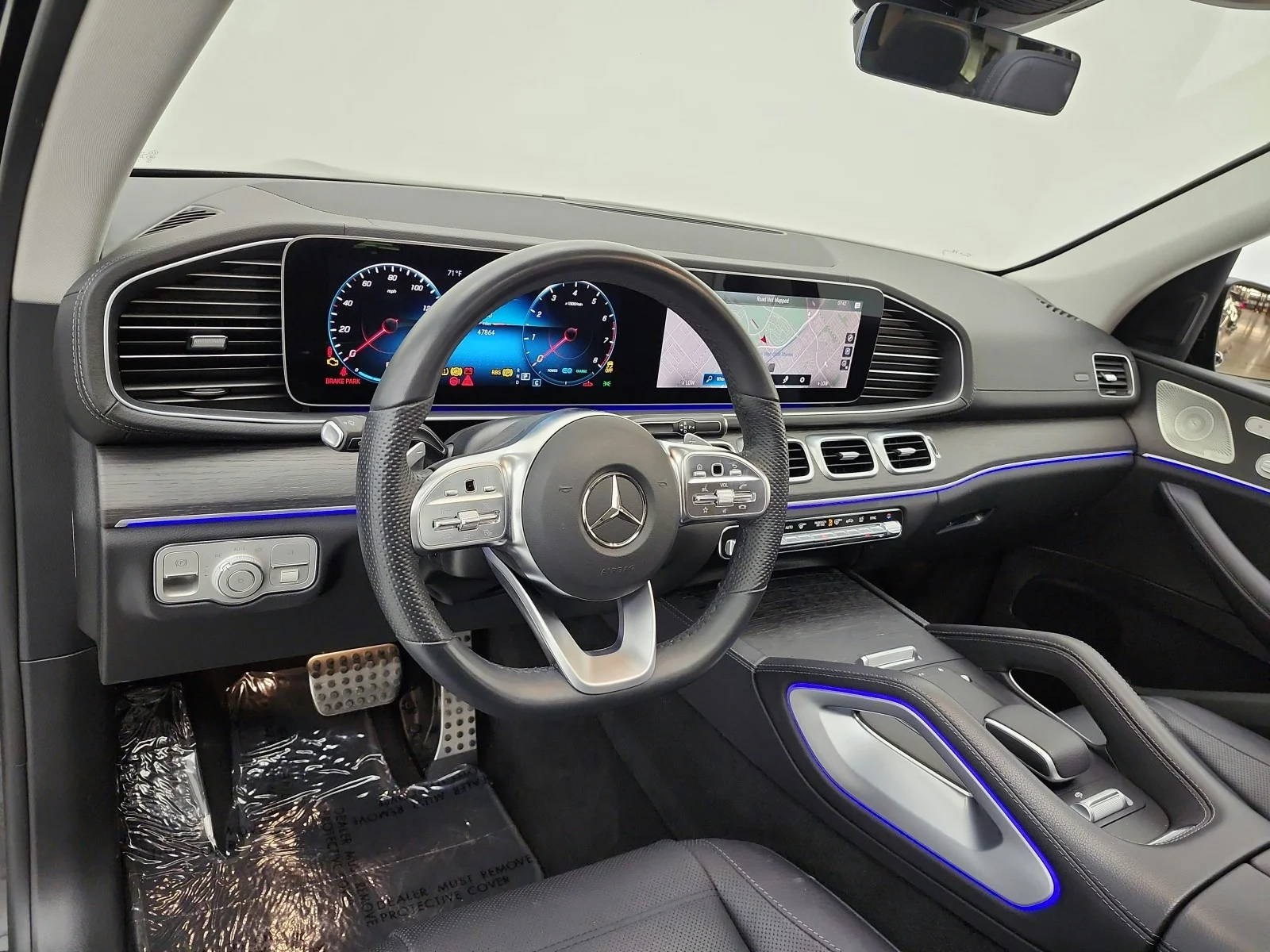 Certified Used 2023 Obsidian Black Metallic Mercedes-Benz GLS 580 4MATIC® SUV image 9