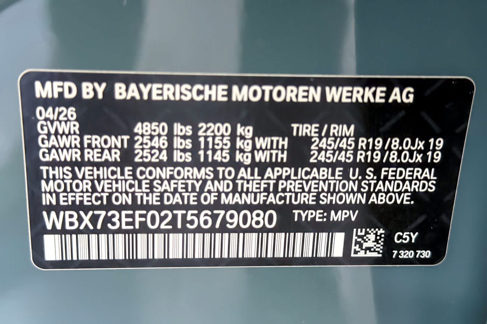 New 2026 Cape York Green Metallic BMW xDrive28i image 27