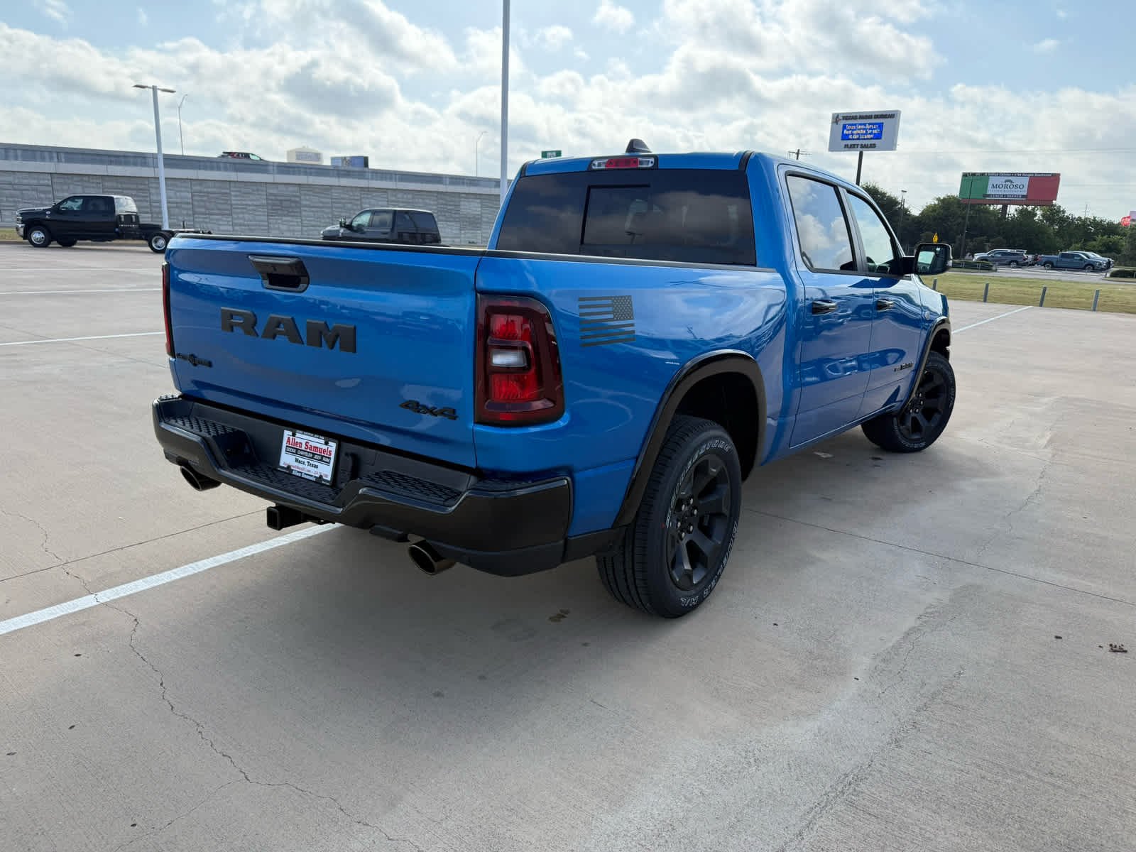 New 2026 Hydro Blue Pearlcoat Ram Lone Star image 6
