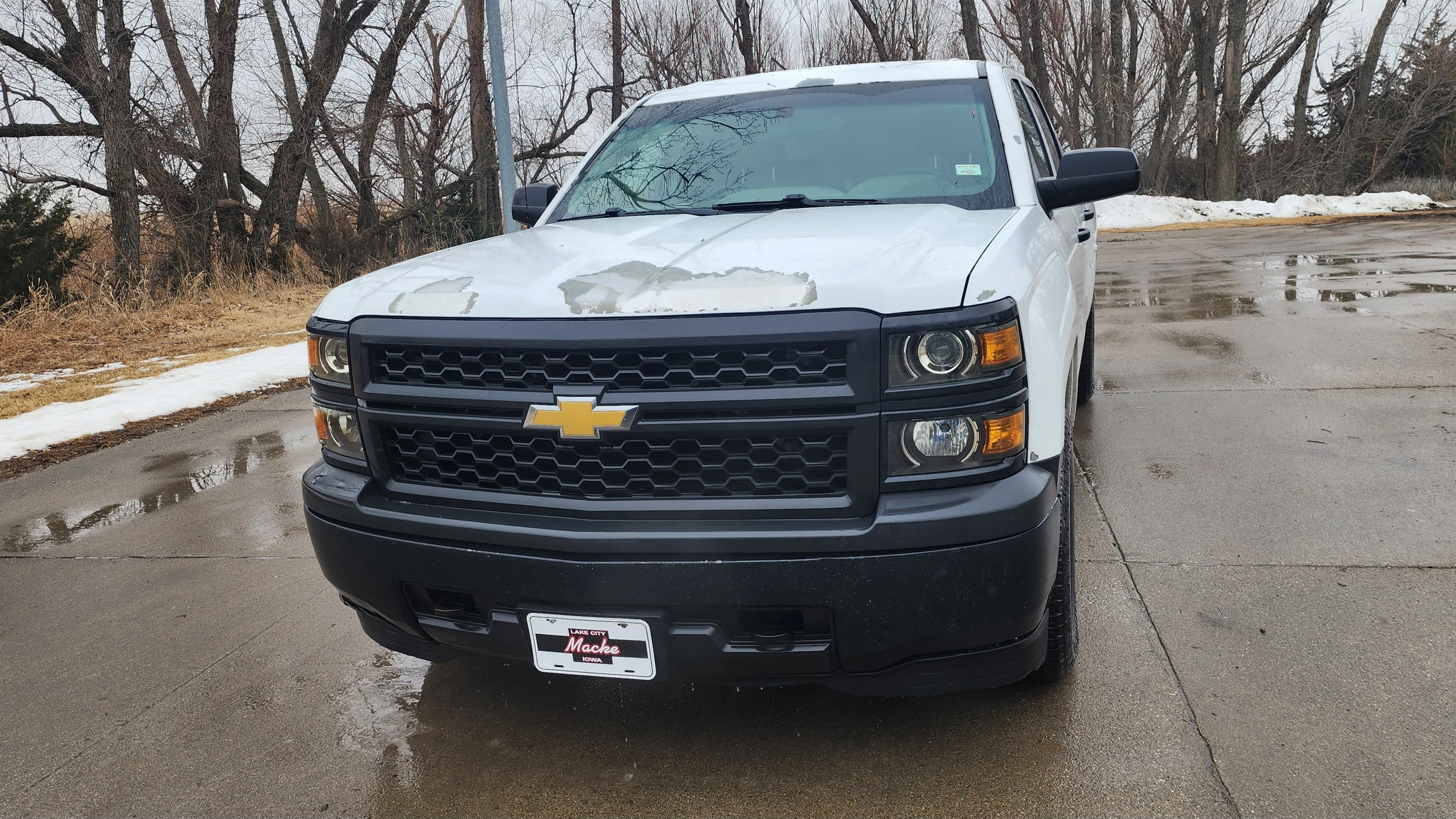 Used 2014 Chevrolet Silverado 1500 Work Truck 2WT with VIN 3GCUKPEC6EG206059 for sale in Lake City, IA