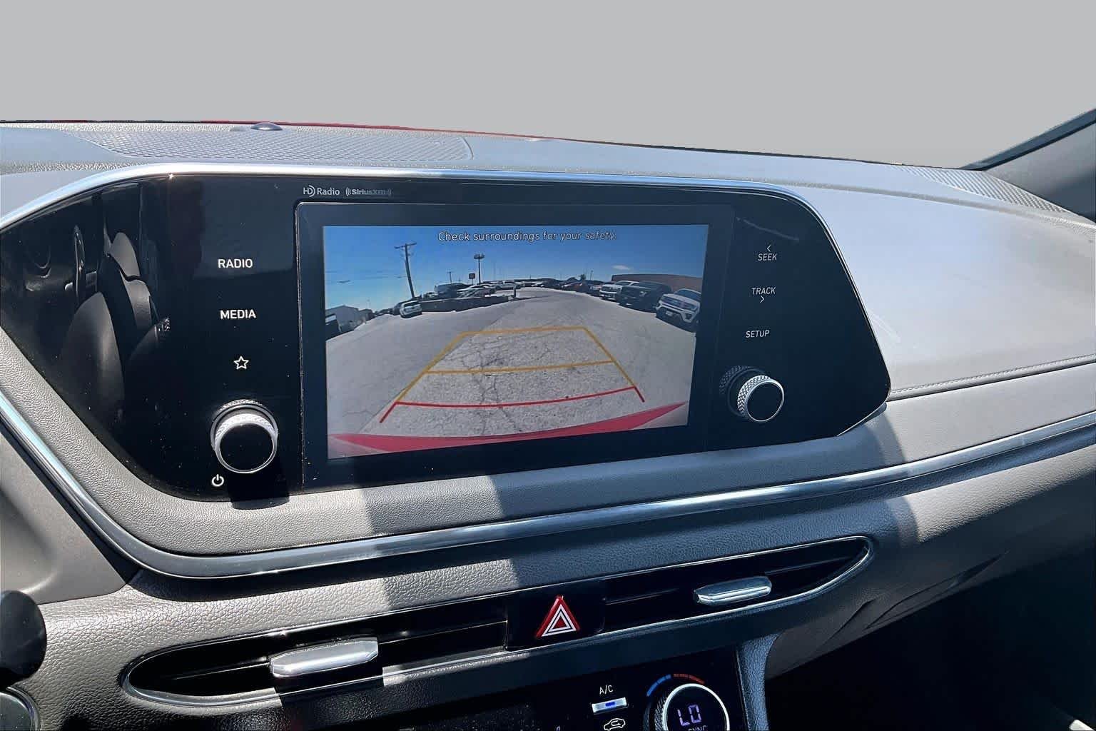 Used 2021 Calypso Red Hyundai SEL Plus image 26